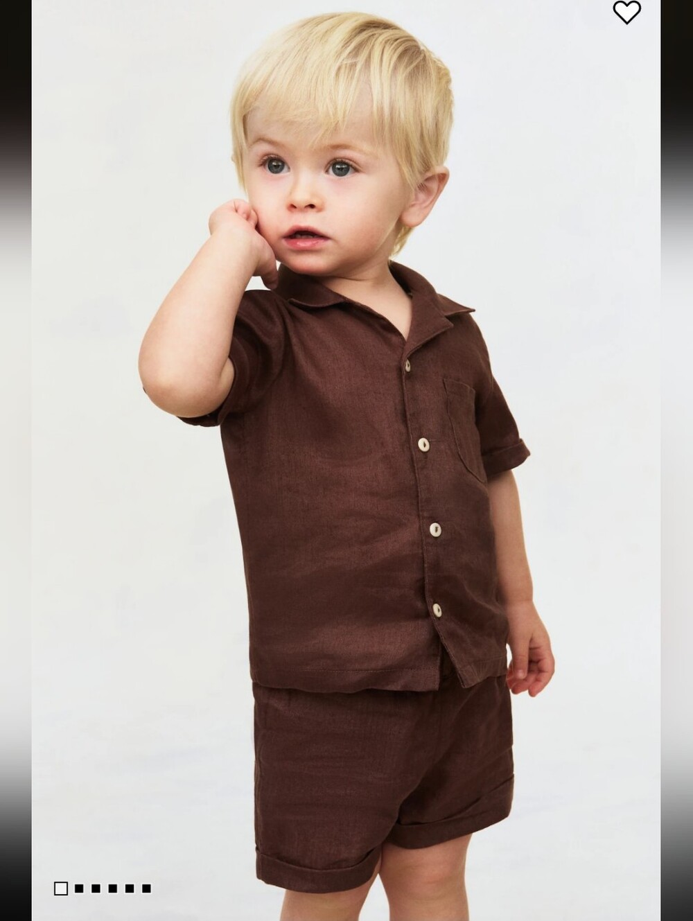 H&M Piece Linen Set- 3T